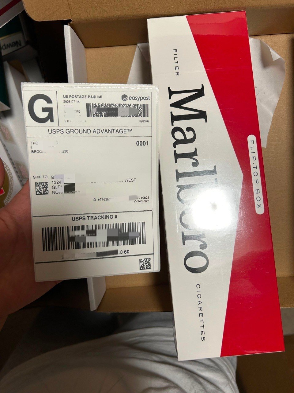 Recently packed order 12