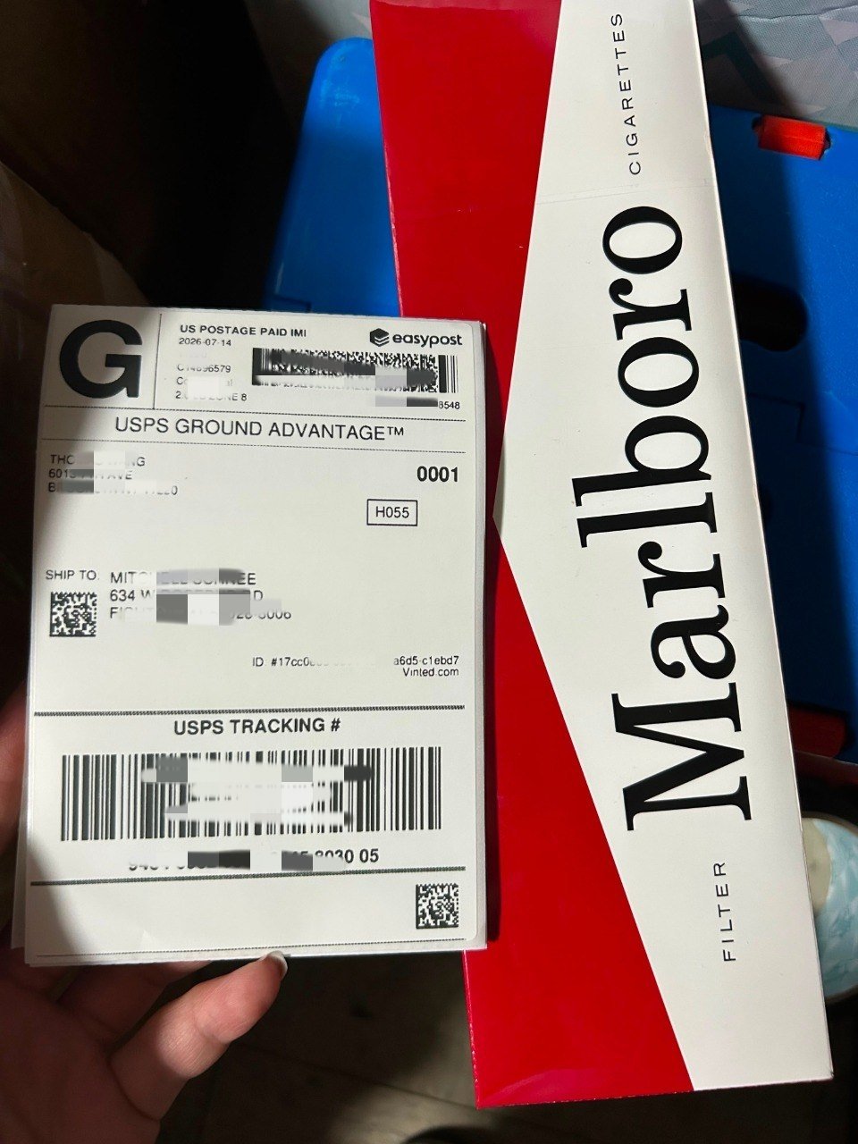 Recently packed order 5