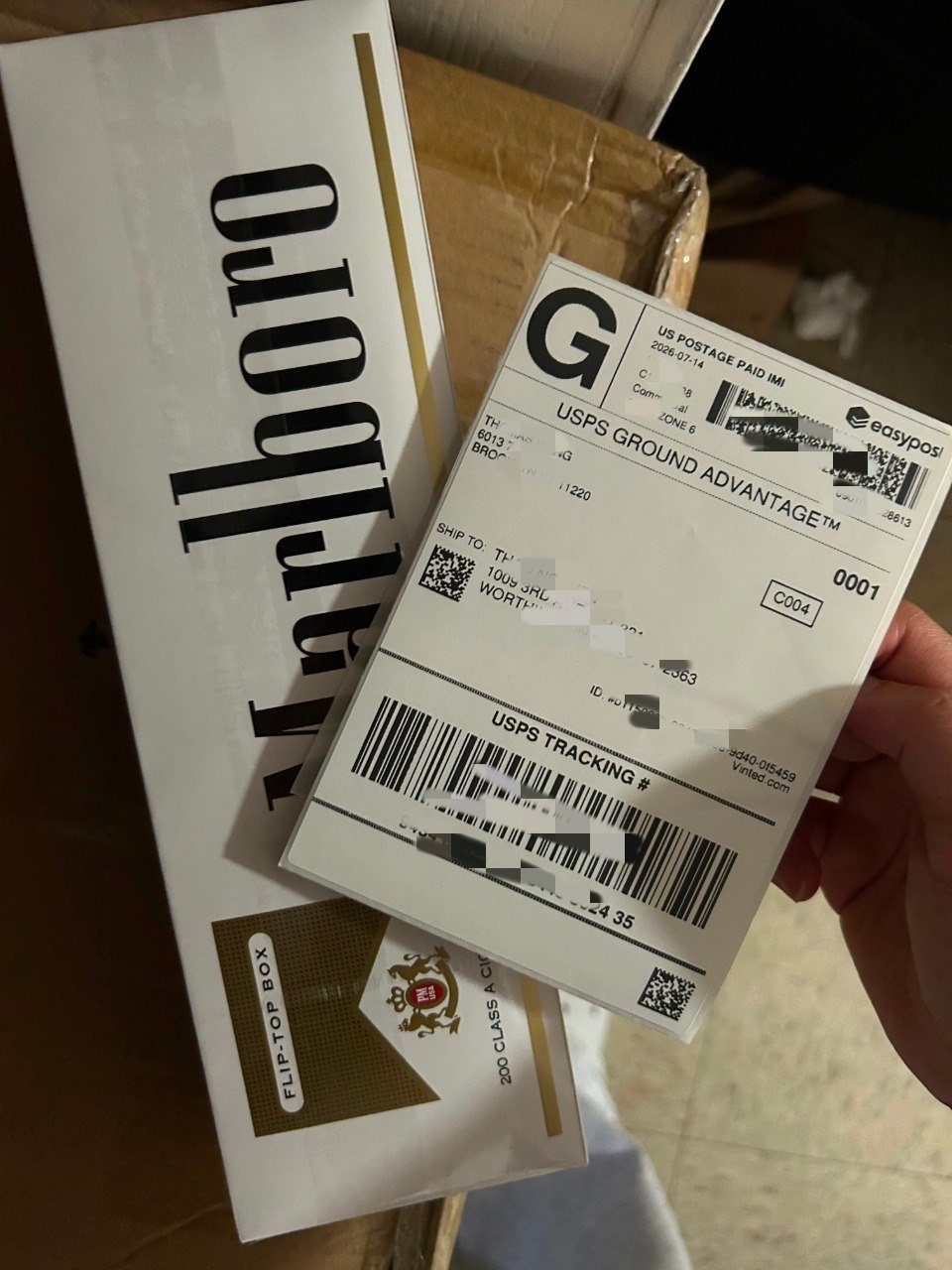 Recently packed order 9