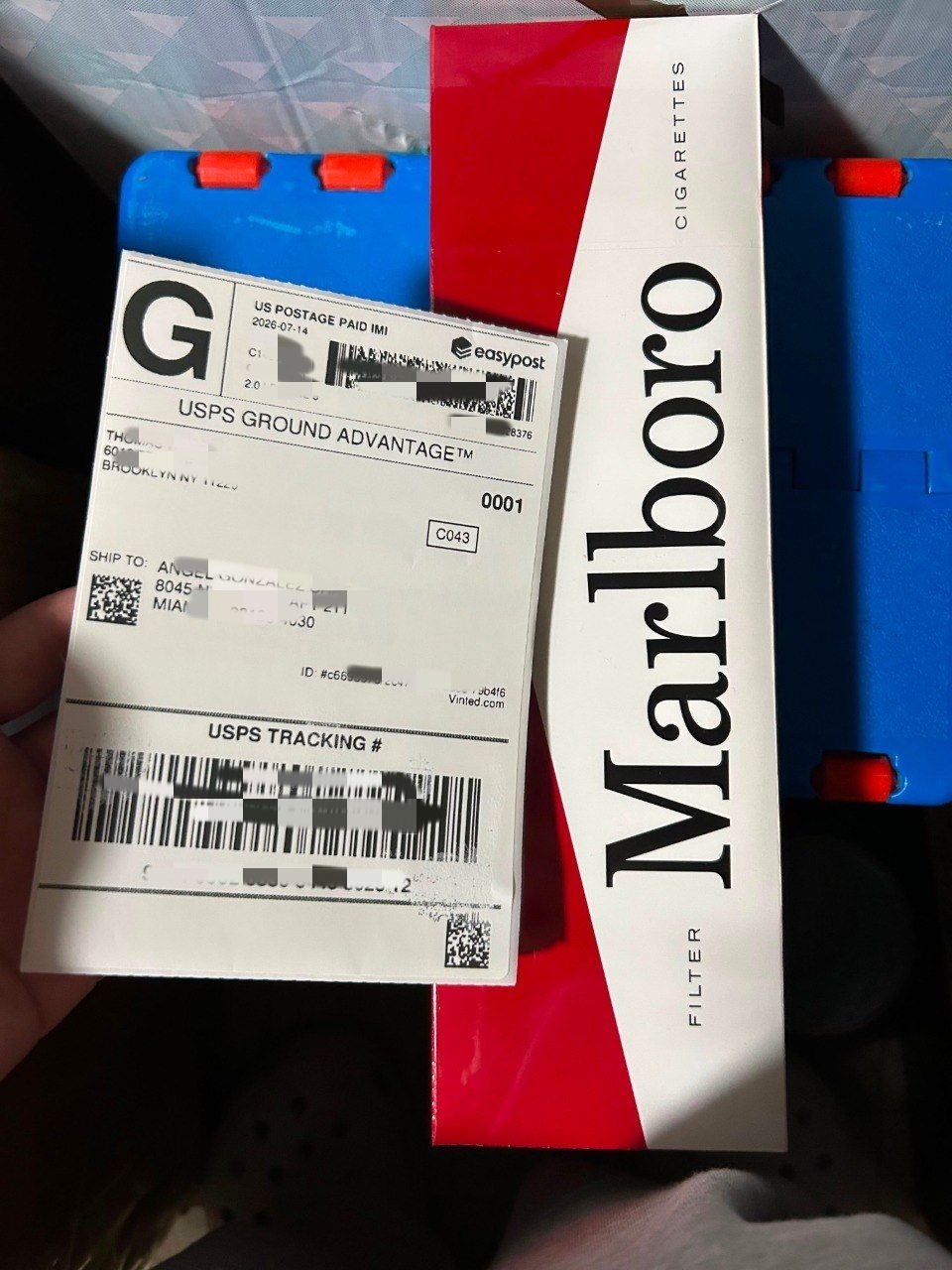 Recently packed order 10