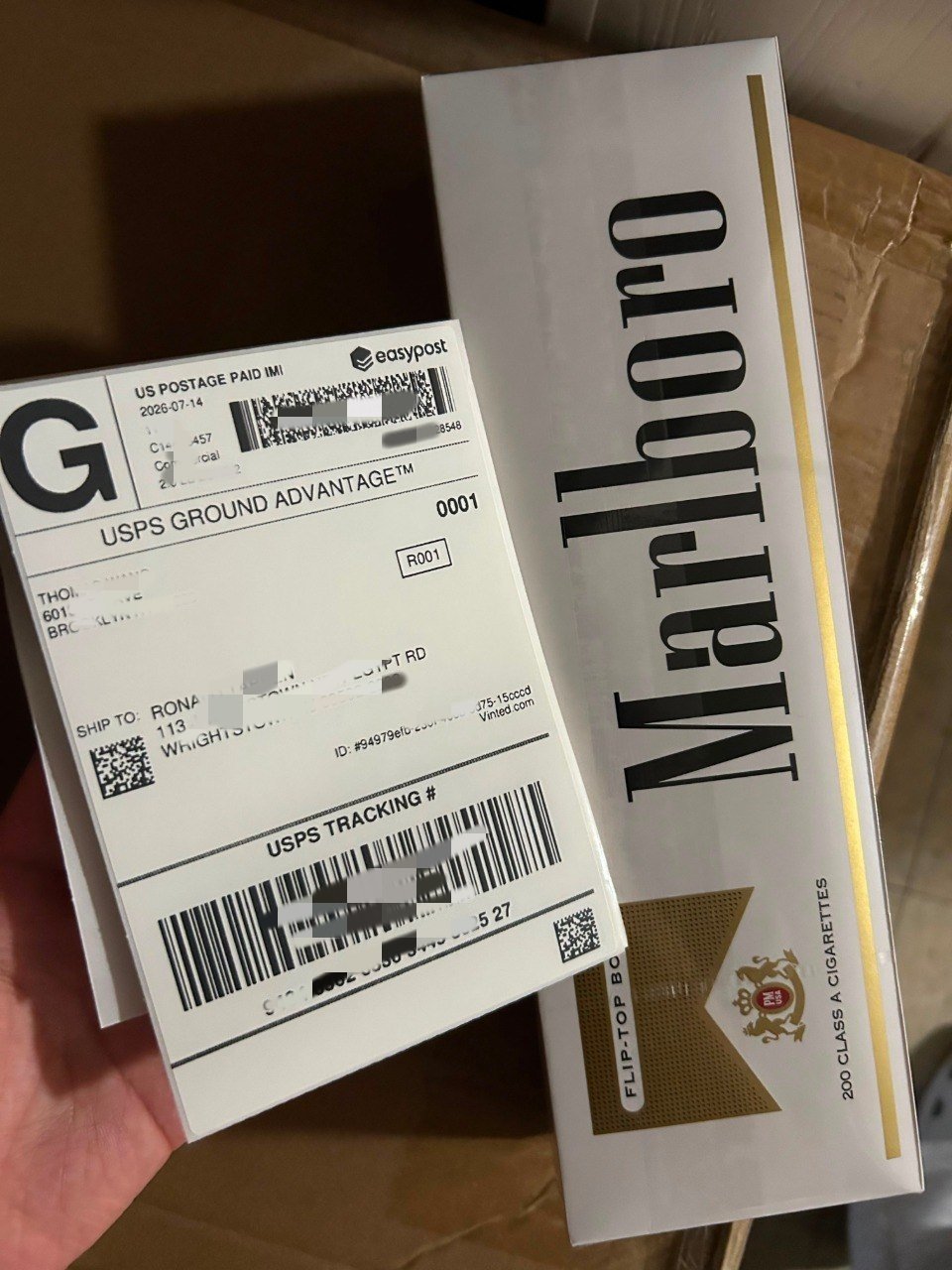 Recently packed order 8
