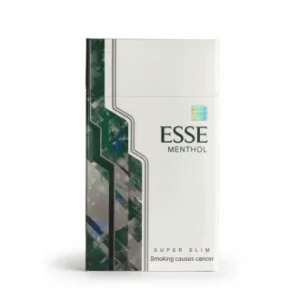 ESSE Menthol Super Slim 5mg – Premium Korean Slim Cigarettes (1 Carton)